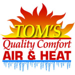Tom's Quality Comfort Air & Heat Logo