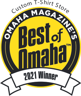 2021 Best of Omaha Winner for for custom t-shirts - Corporate Creations