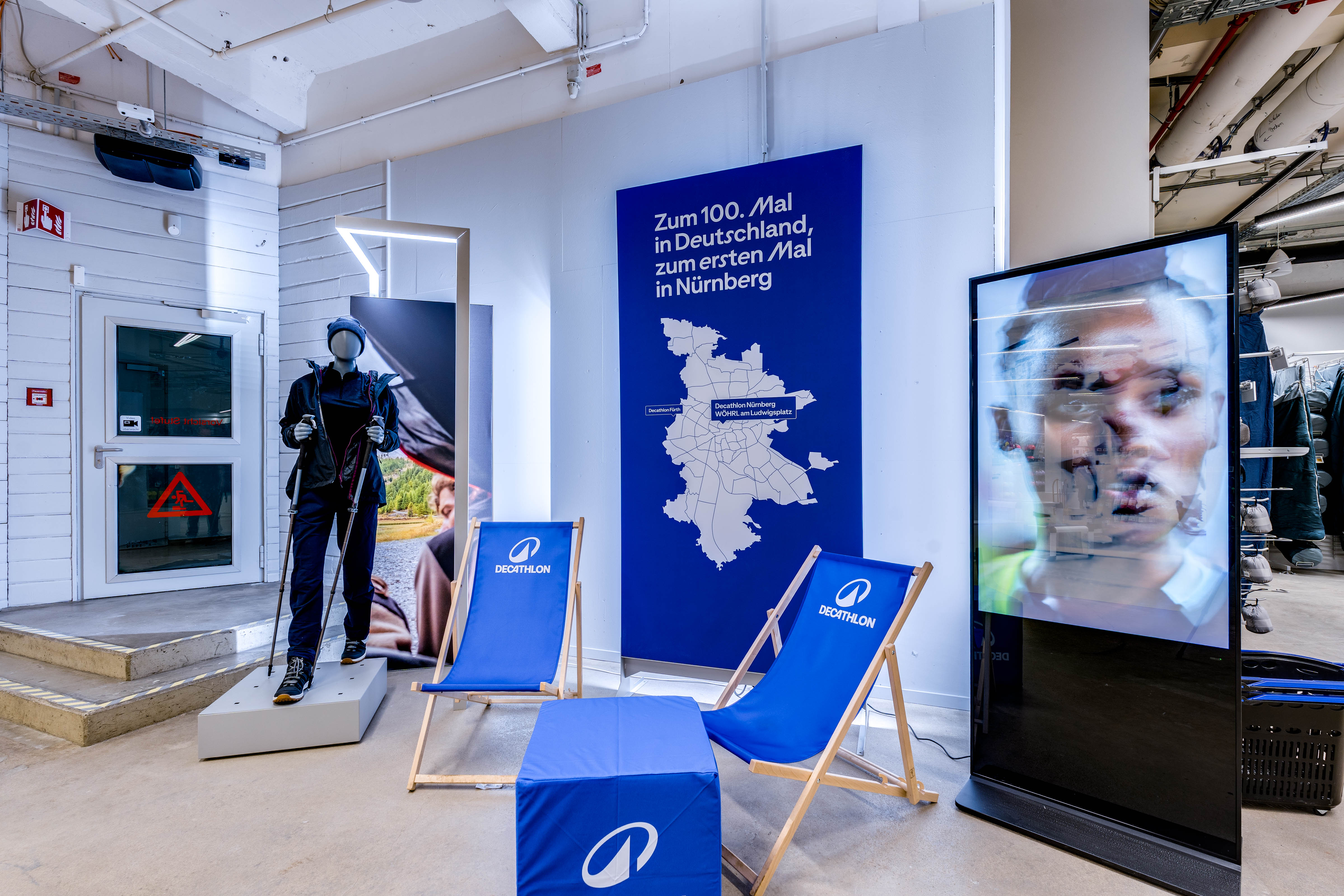 Bilder DECATHLON Nürnberg im WÖHRL