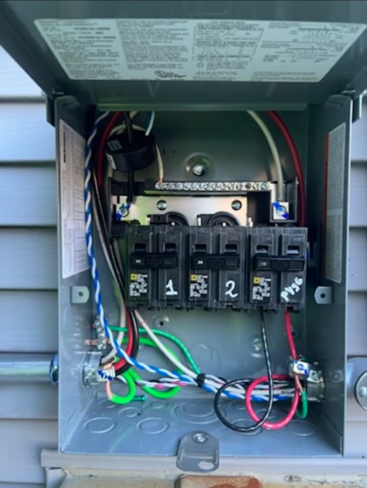 JT SOLAR LLC -electrical panel maintenance