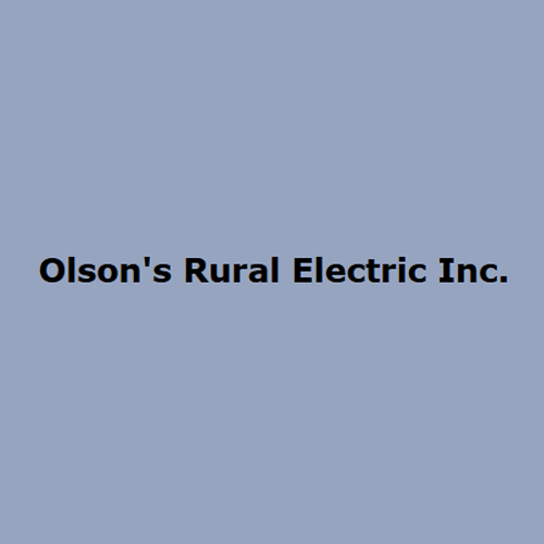 Olson's Rural Electric Inc. Logo
