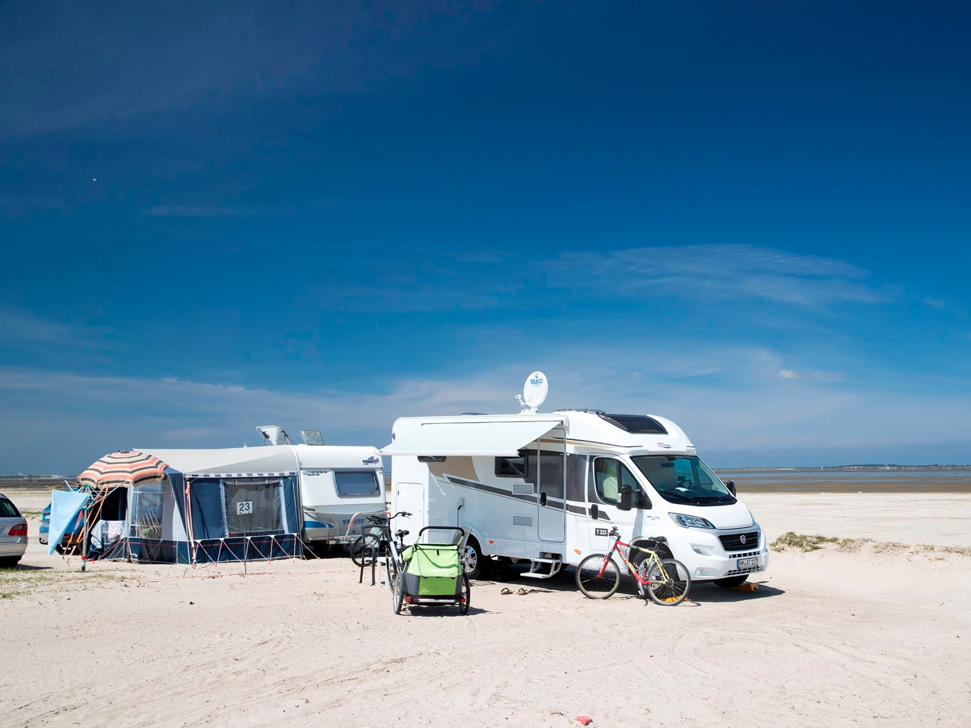 Strand- und Familien - Campingplatz Bensersiel, Am Strand 8 in Esens
