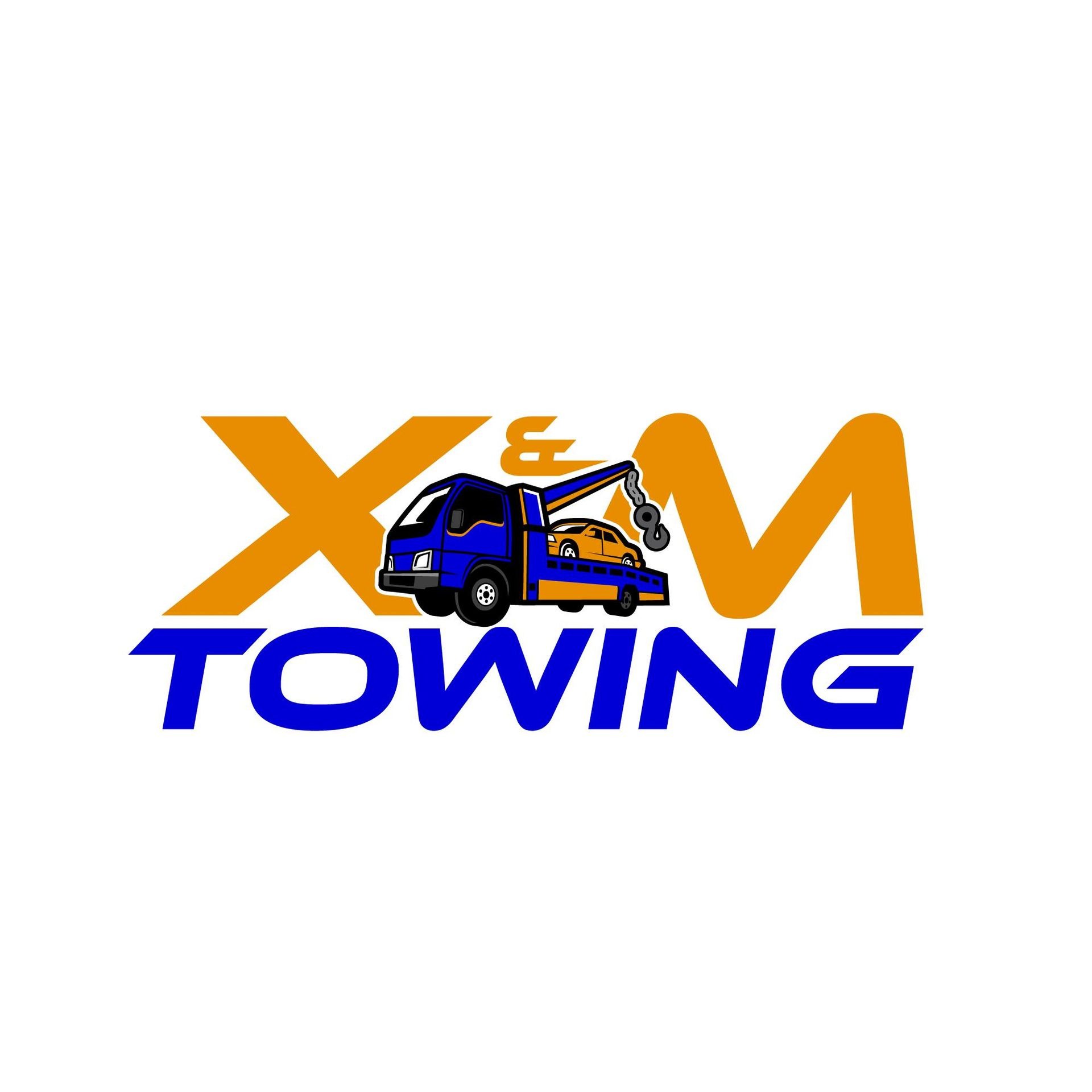 X&amp;M towing Logo