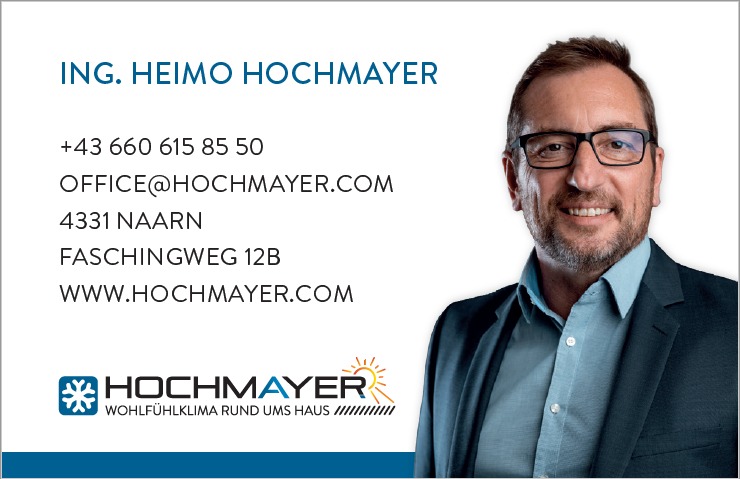 Bilder Heimo Hochmayer – Klimaanlagen / Lamellendächer / Wärmepumpen
