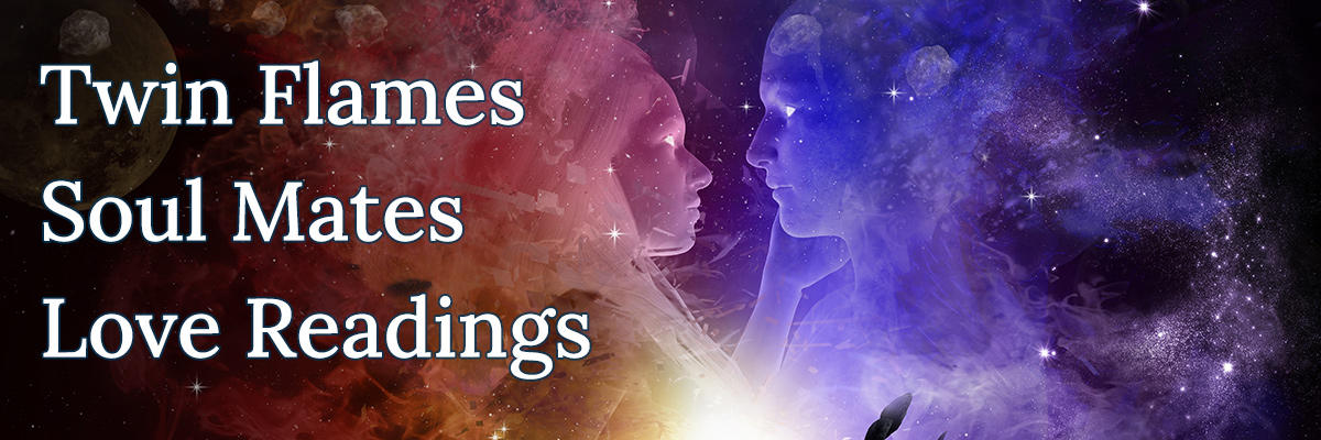 Twin Flames, Soul Mates, Love Readings can tell you about your relationships, answer questions, and help to resolve problems.