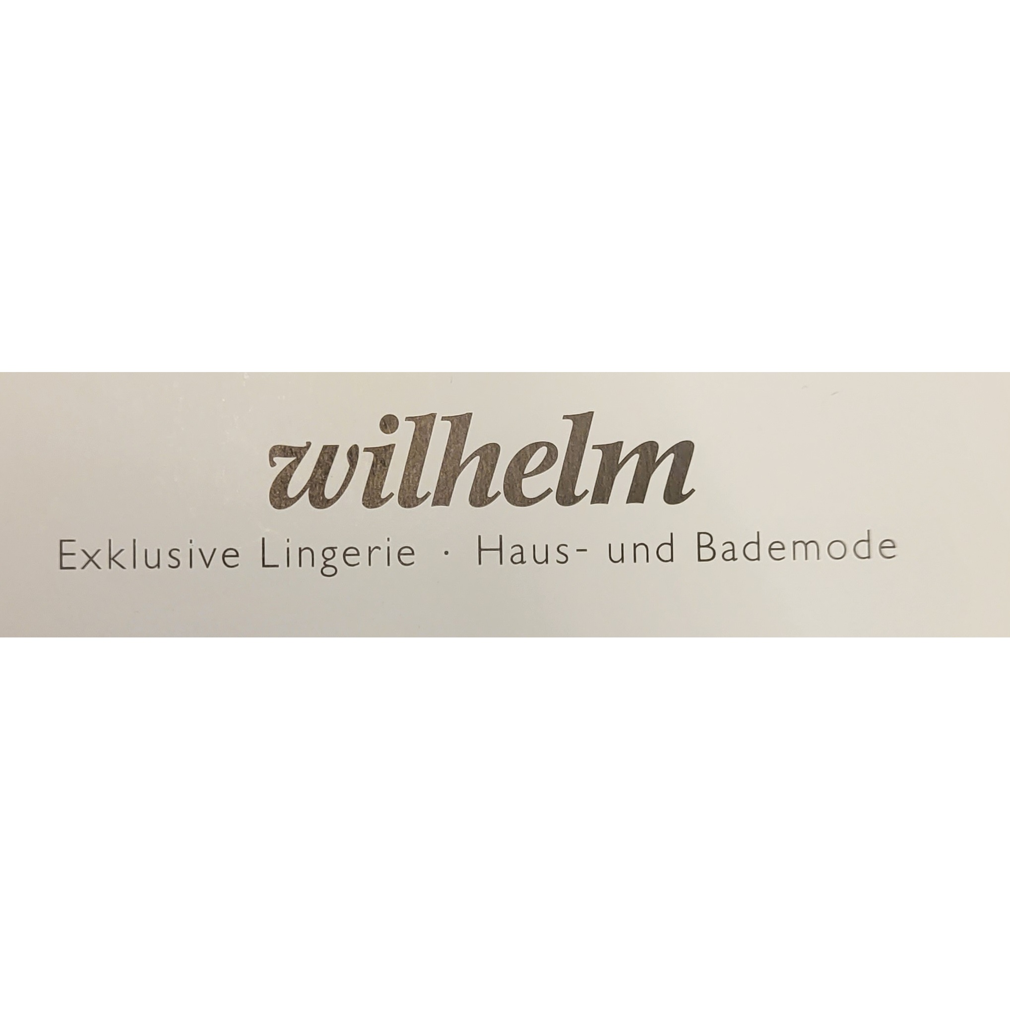 Lingerie Wilhelm in Basel