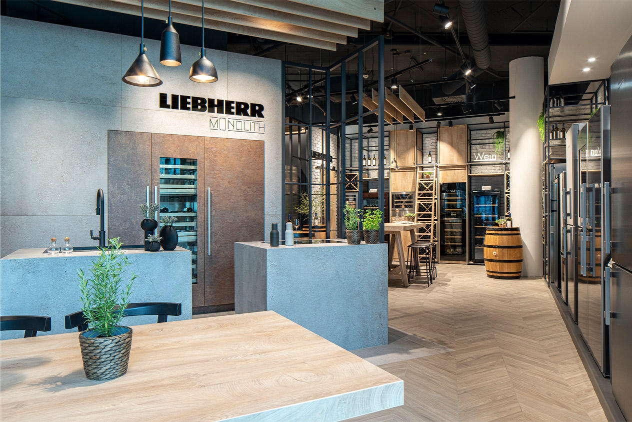 Bilder Liebherr-Hausgeräte Store Wien