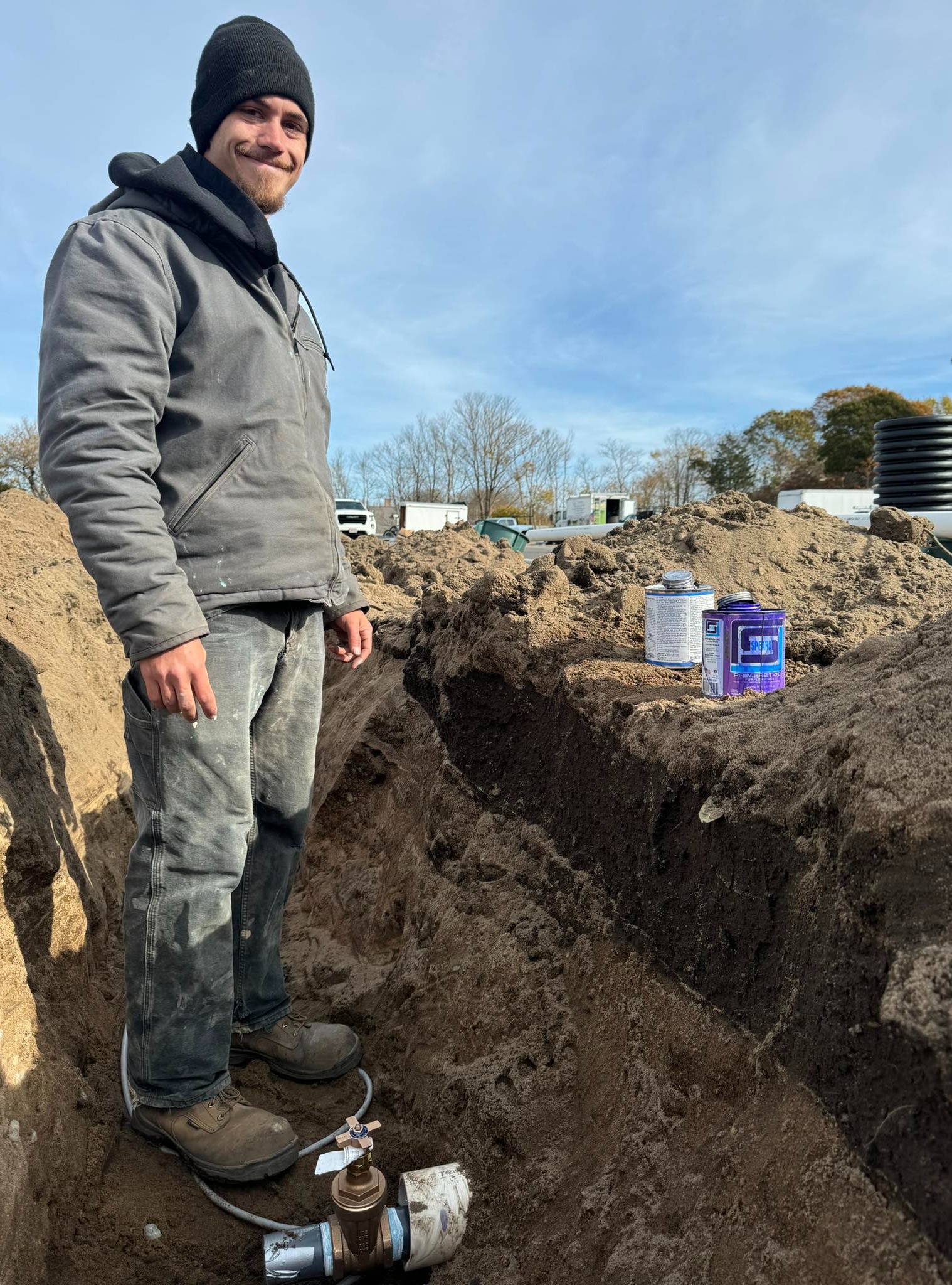 Irrigation installer