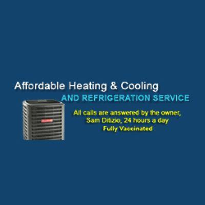 Affordable Heating & Cooling and Refrigeration Service Logo