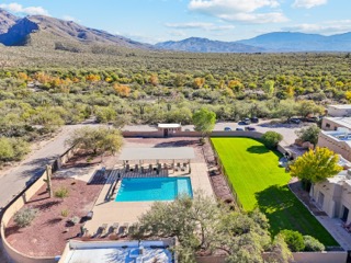 Aerial view of campus
