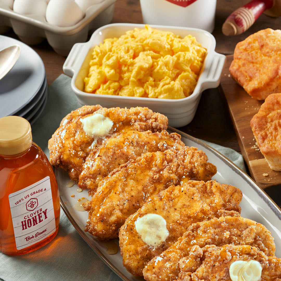 Honey Butter Chicken & Biscuit Breakfast Family Meal To Go