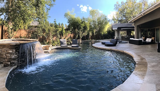 Images Landau Pool Construction