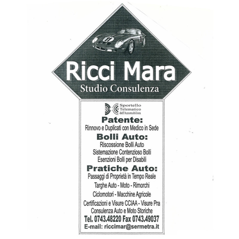 Images Agenzia Pratiche Auto Ricci Mara