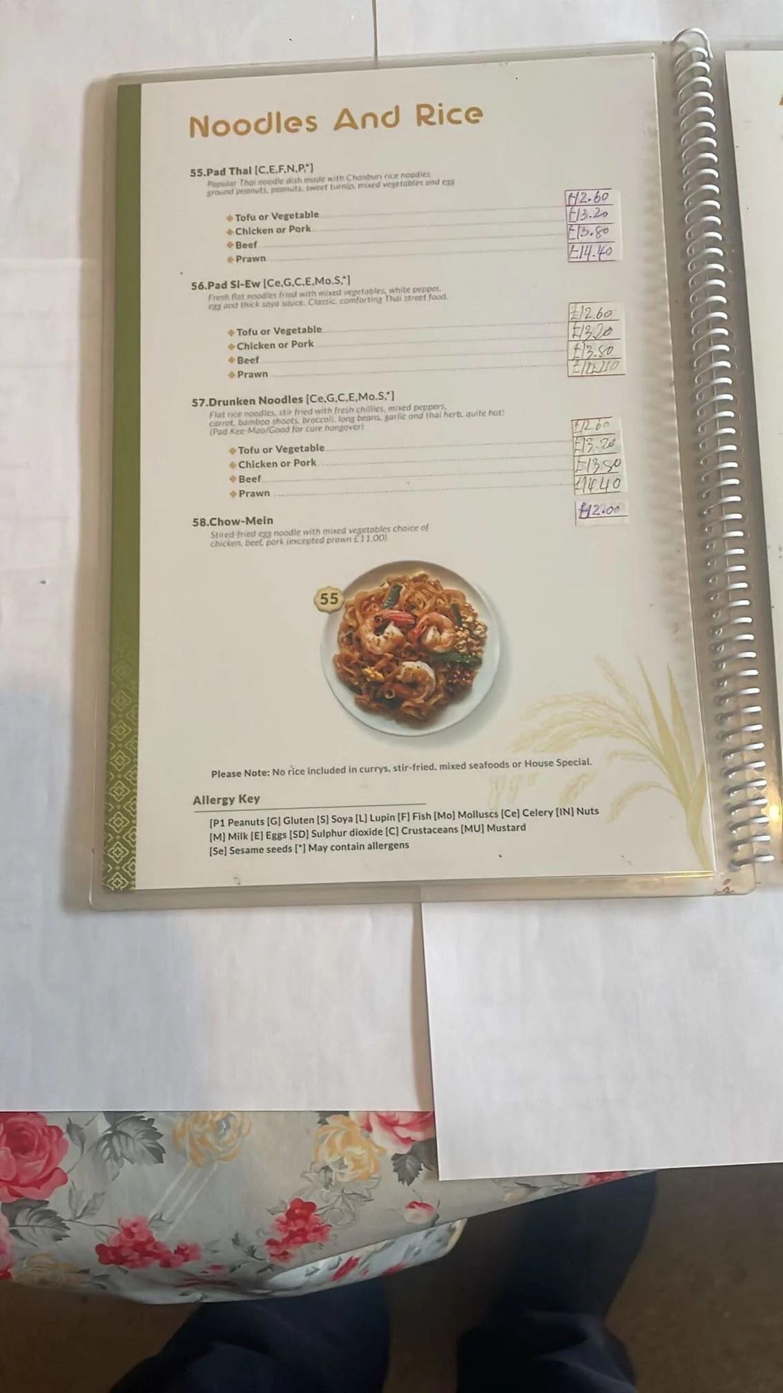 Images Thai Kitchen Saijai in the Wickham Arms Pub