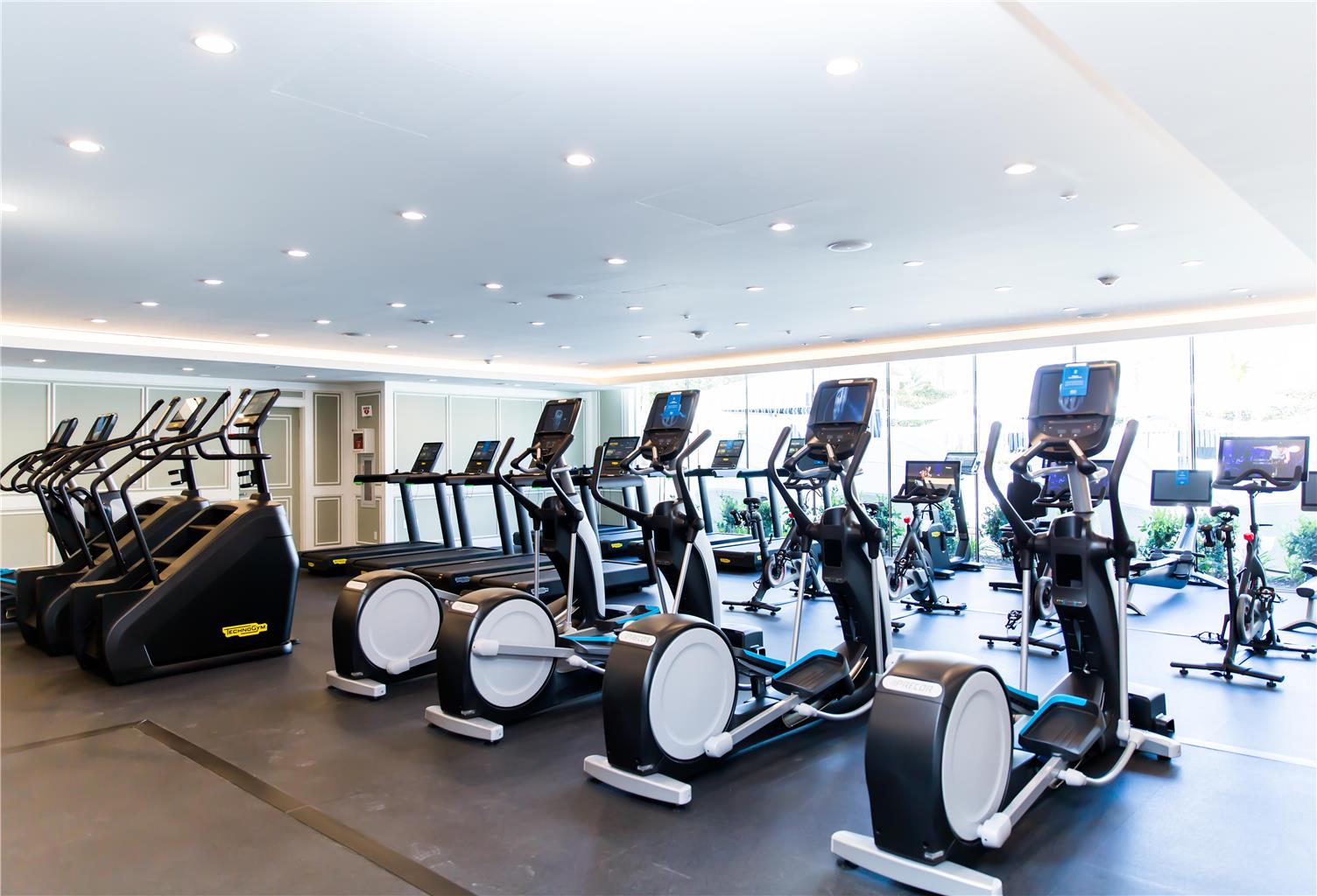 Health club  fitness center  gym