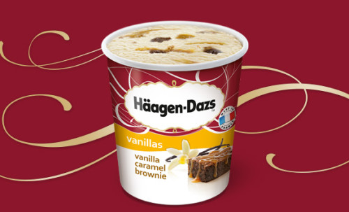 Häagen-Dazs Vanilla Caramel Brownie 460ml