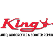 King Auto, Motorcycle & Scooter Repair Logo