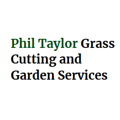 Phil Taylor Grass Cutting and Garden Services Logo
