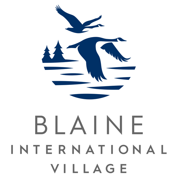 Blaine International Village Logo