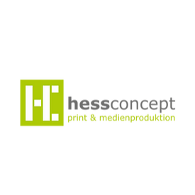 Logo HC hessconcept GmbH Print- und Mediendesign Christian Heß