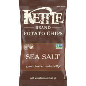 Kettle Brand Potato Chips, Sea Salt Kettle Chips, 5 Oz featured image