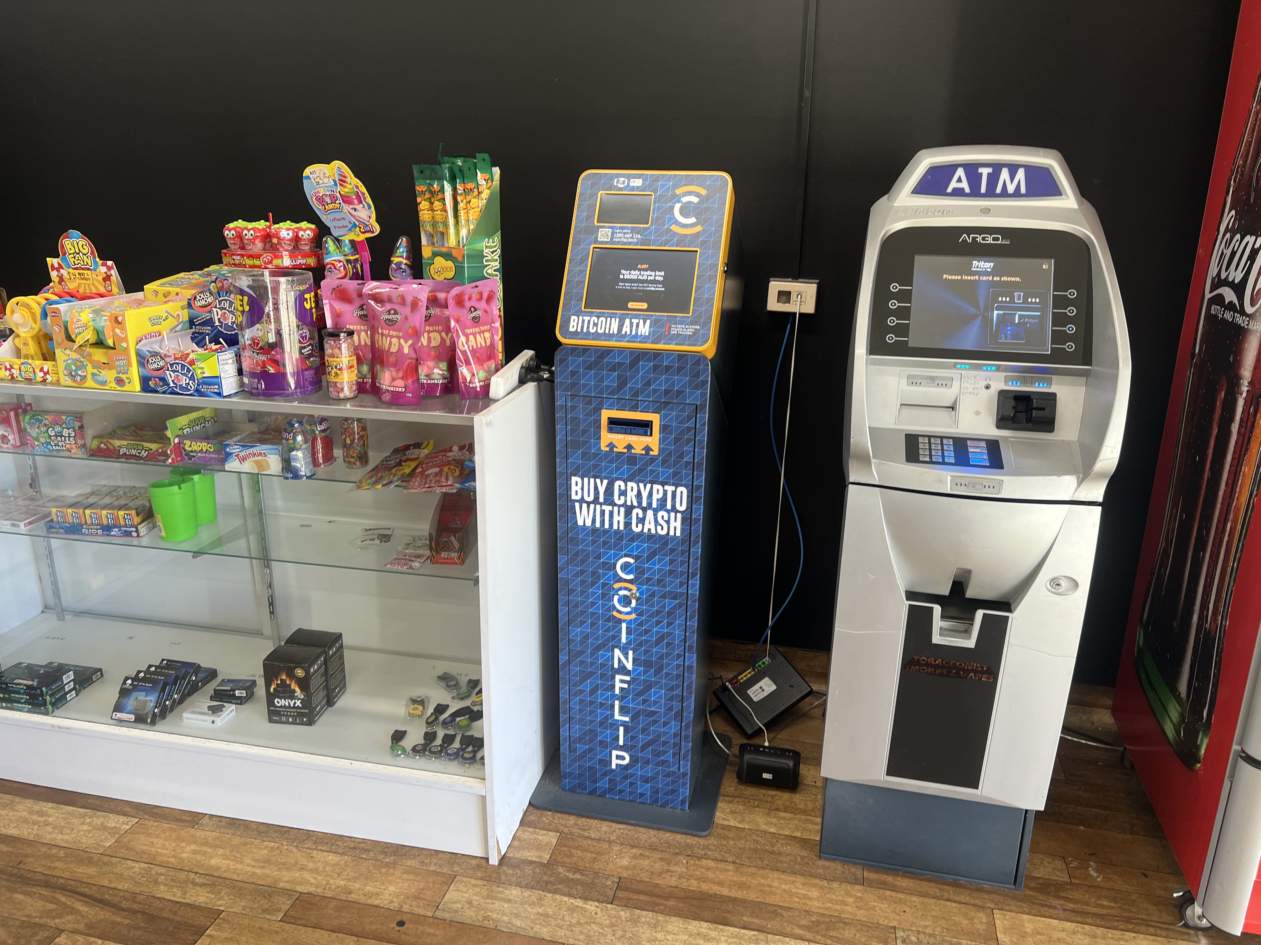 Images CoinFlip Bitcoin ATM - Smokes and Vapes Jacobs Well (Jacobs Well)