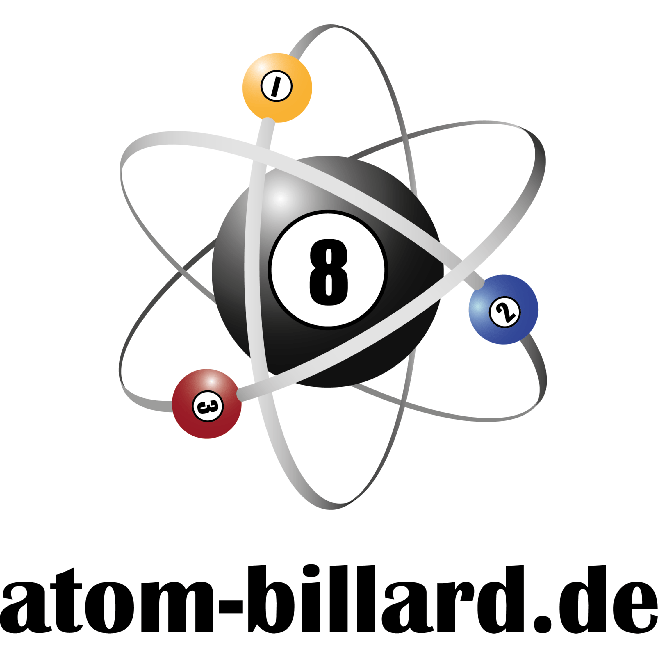 atom-billard.de Billardtische & Billardqueues in Dasing - Logo