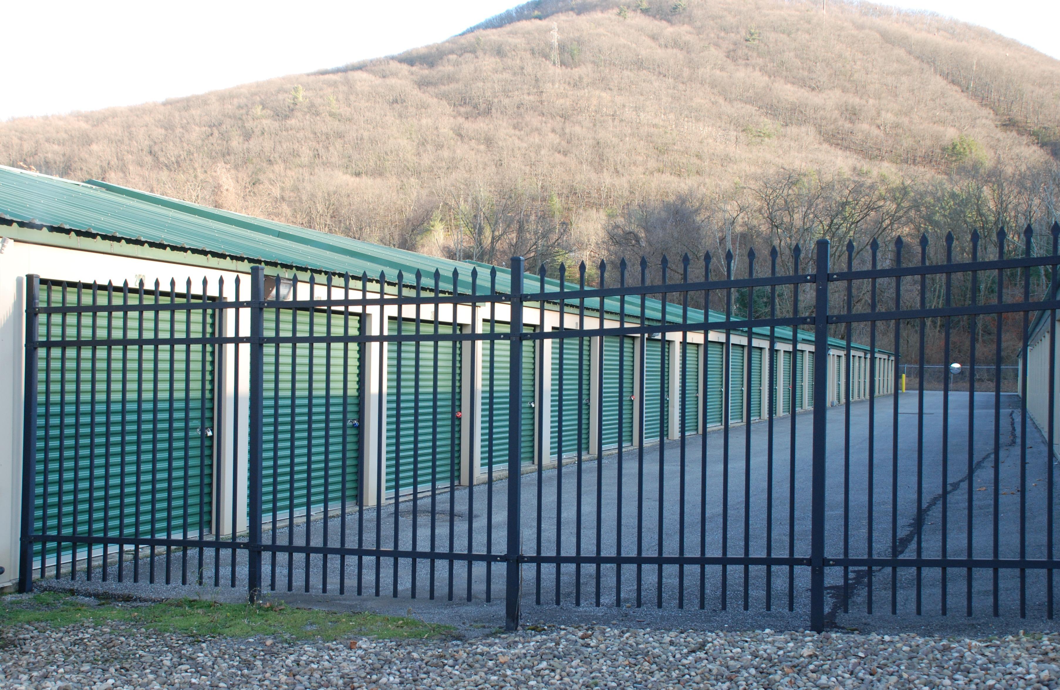 Our facility is fully fenced and gated via keypad entry