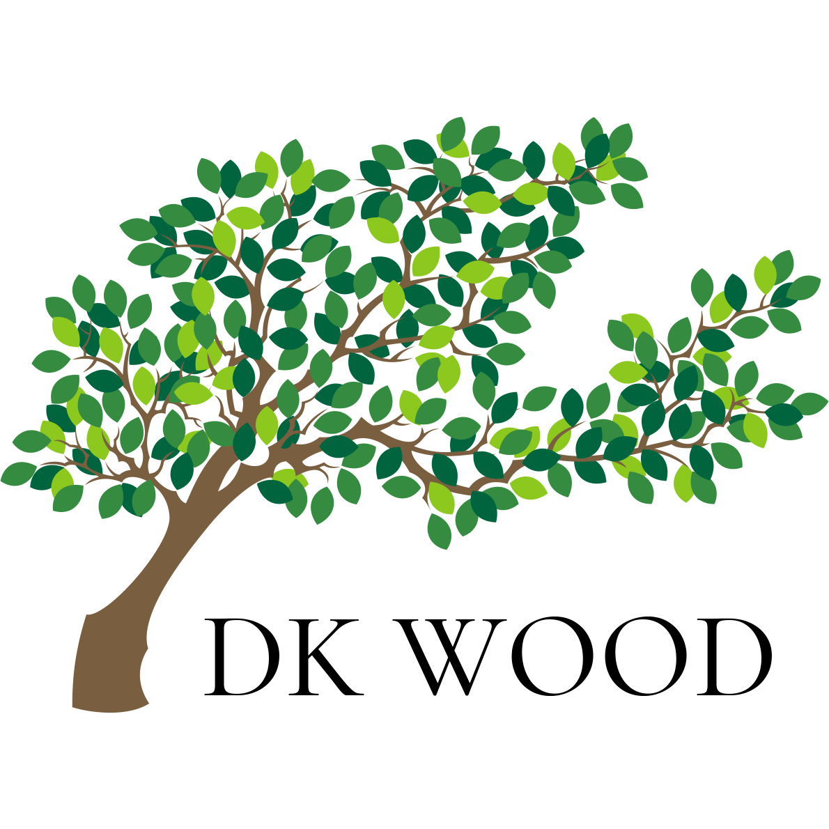DK Wood | Import & Handel von Eichenholzbalken Logo