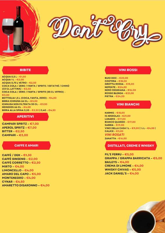 Images Pizzeria Bisteccheria Don't Cry