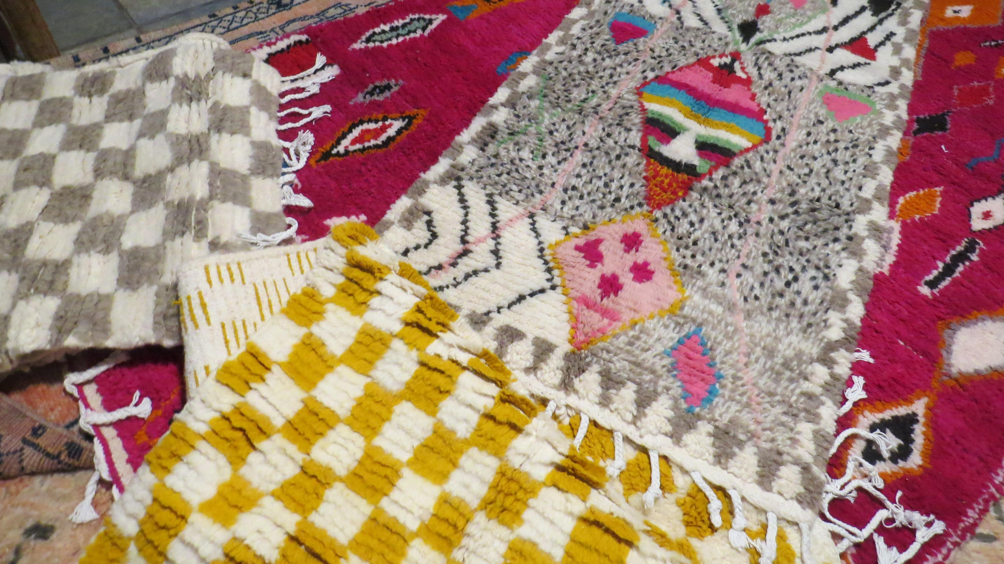 Huge selection of Berber Morracan Rugs at Carpetbeggars in Baltimore