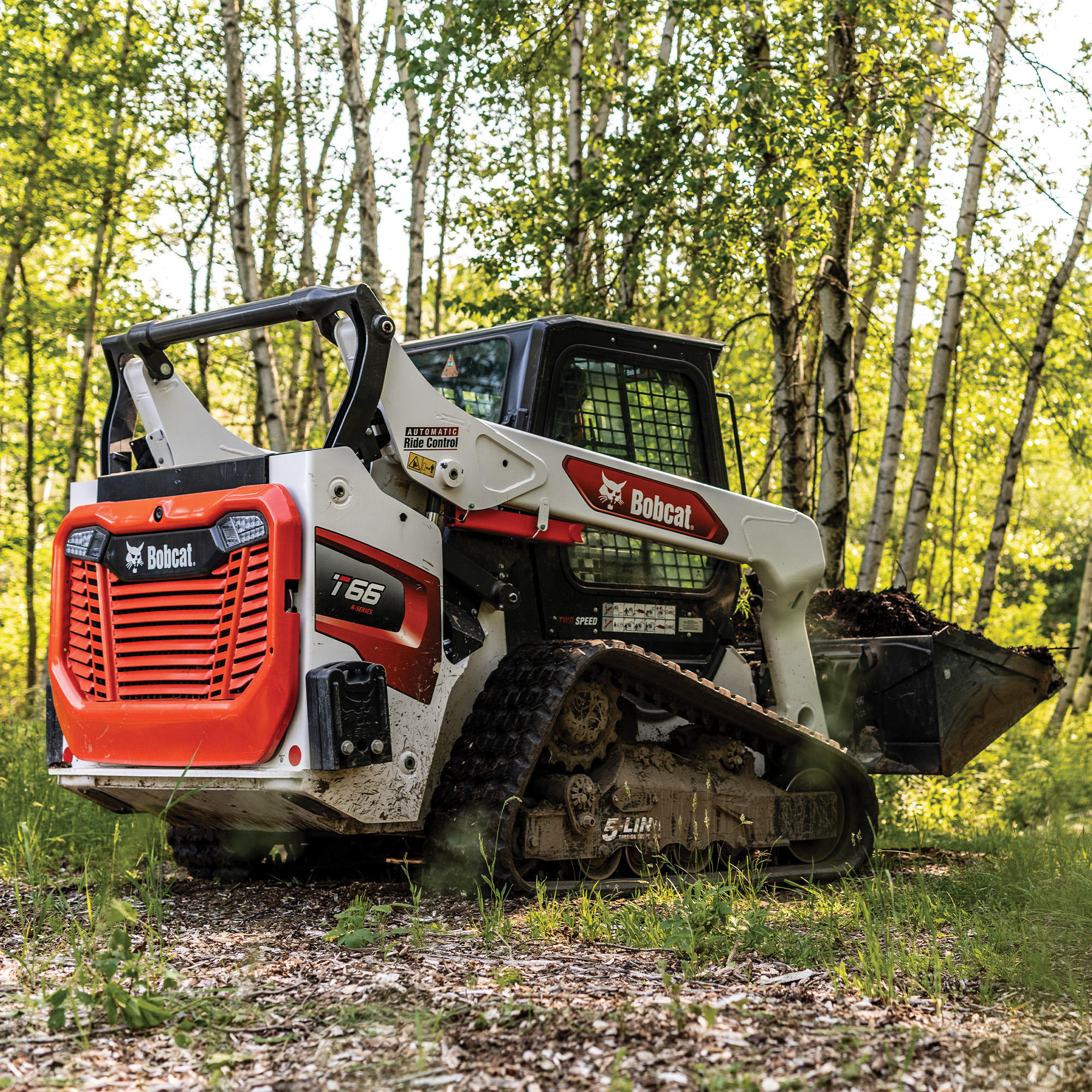 Bobcat T66 with bucket Bobcat of Fort McMurray Fort Mcmurray (780)714-9200