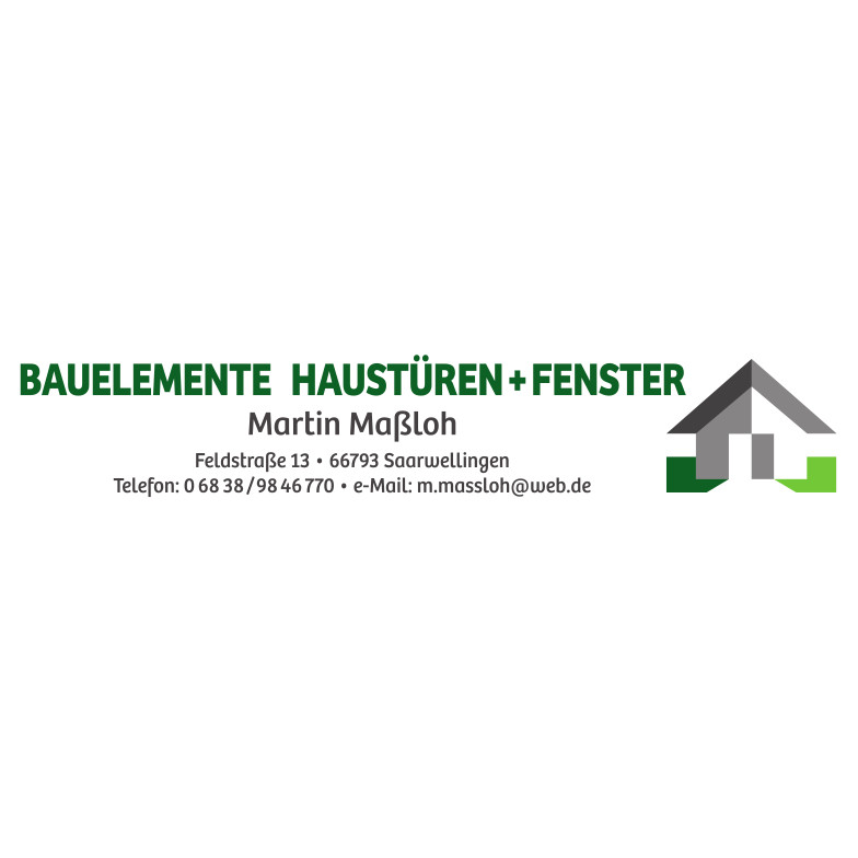 Bauelemente Haustüren+Fenster Martin Maßloh in Saarwellingen - Logo