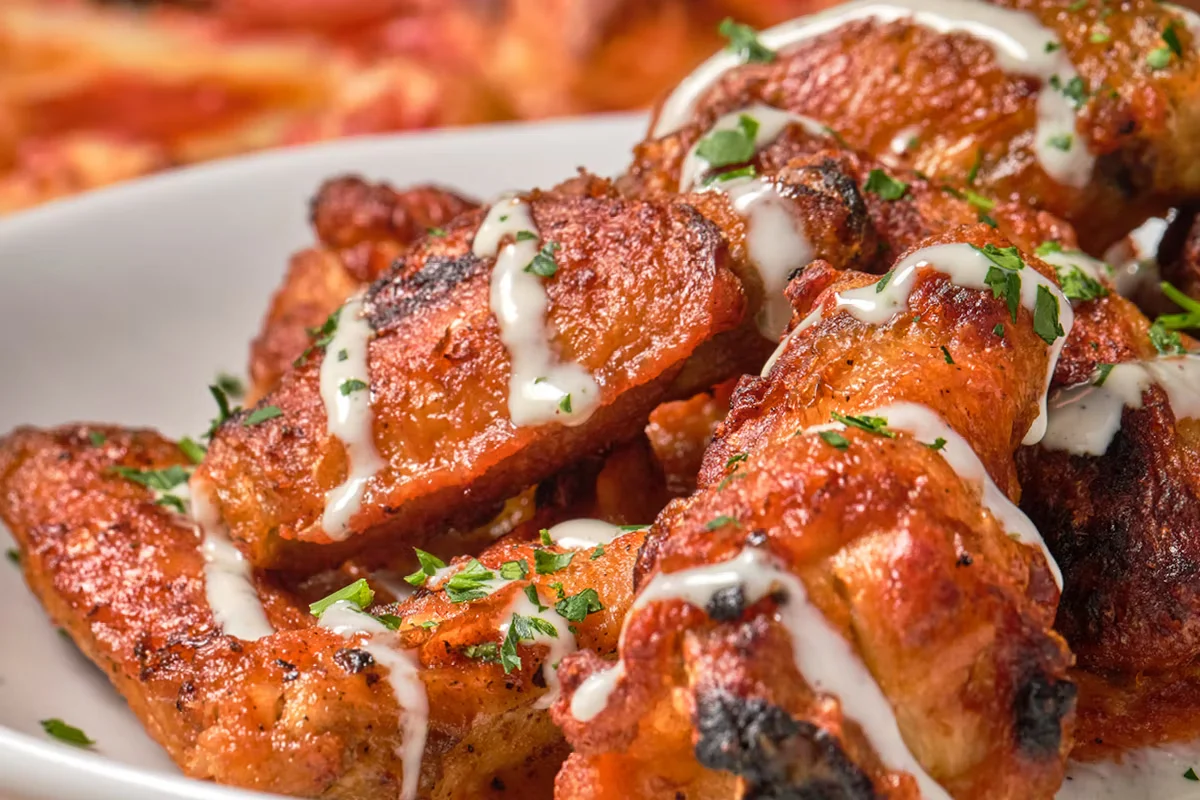 Tuscan Chicken Wings - Starters & Sides