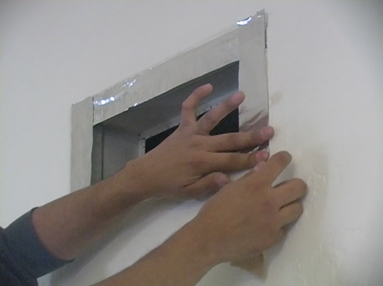 Sealing gaps between the air ducts and the drywall. This prevents any dust or insulation from inserting the home when we turn on our HEPA filtration vacuum.
