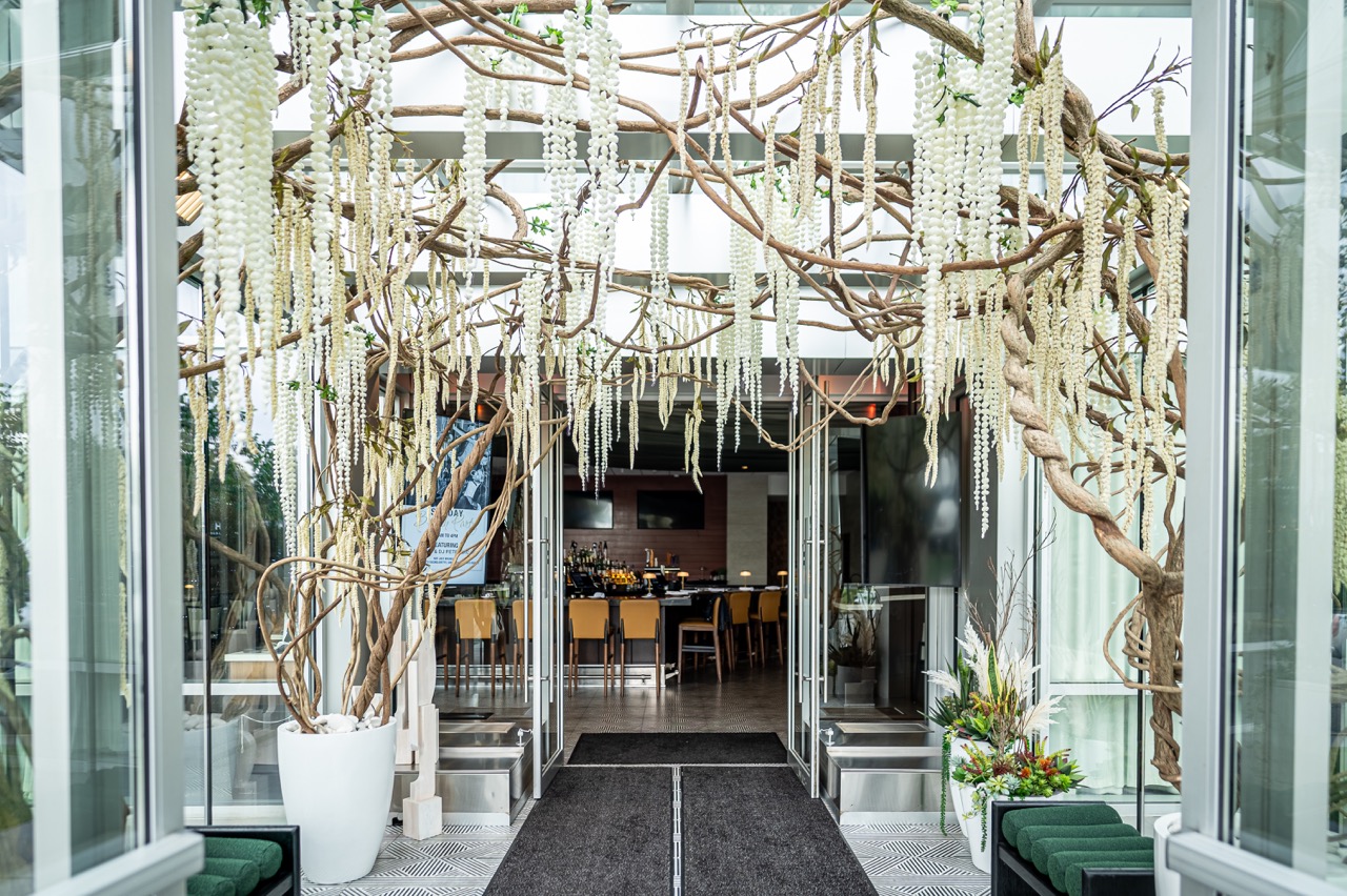 The Halston Entrance
