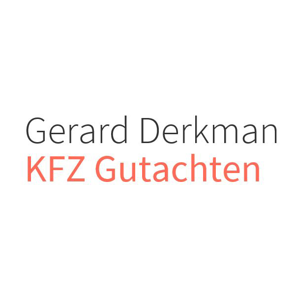 Logo Gerard Derkman Autosachverständiger
