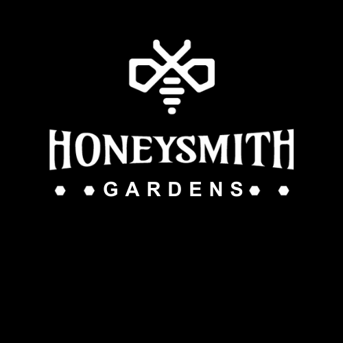 HoneySmith Bees & Gardens Logo