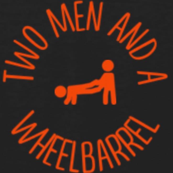 Two Men and a Wheelbarrel Logo