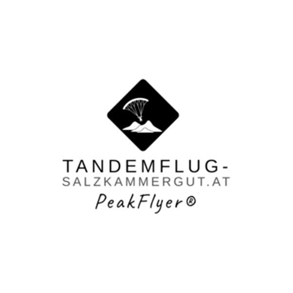 Tandemflug Salzkammergut Karin Limbach | PeakFlyer® Logo