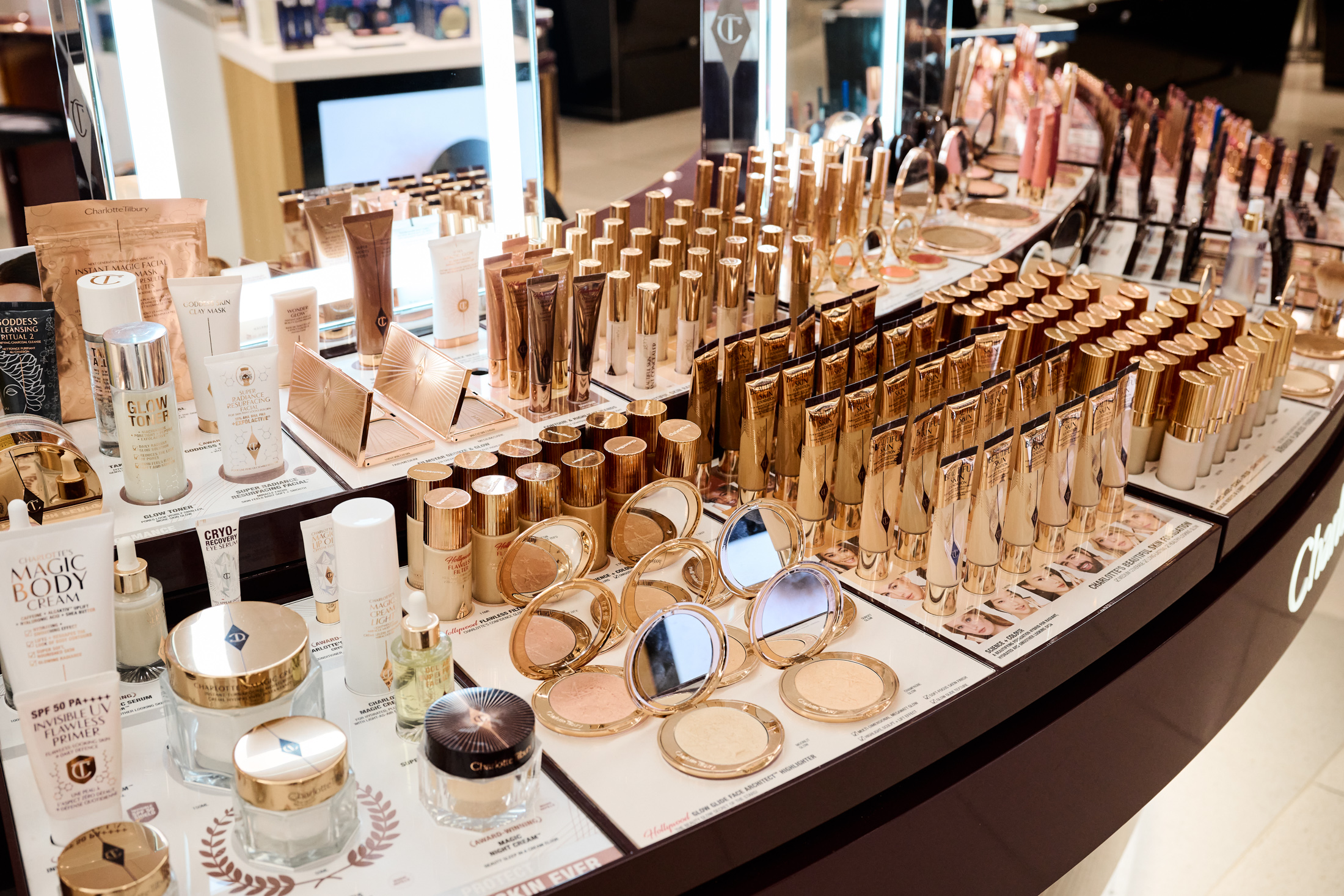 Whats on at Charlotte Tilbury