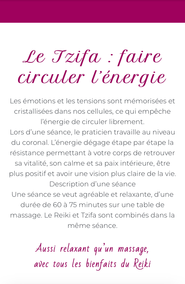 Images Vita Beauté Zen Réflexologie Corporelle Reiki