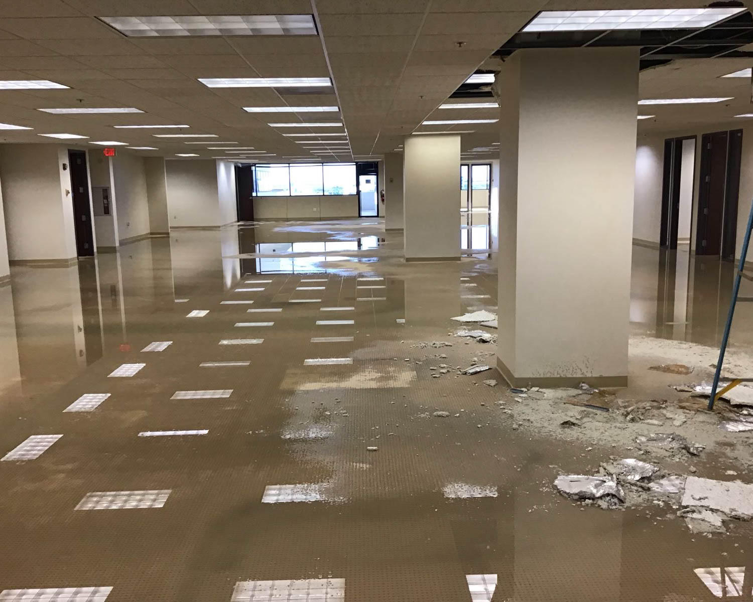 SERVPRO of Deerfield Beach was called to this commercial building after a severe leak. We are traine SERVPRO of Deerfield Beach Boca Raton (954)596-2208