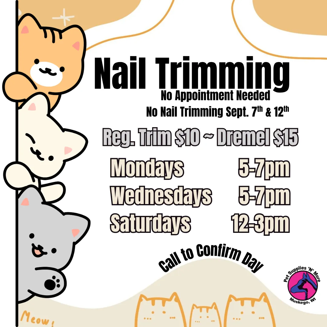 Image of Local Pet Event September Nail Trimming Nearby