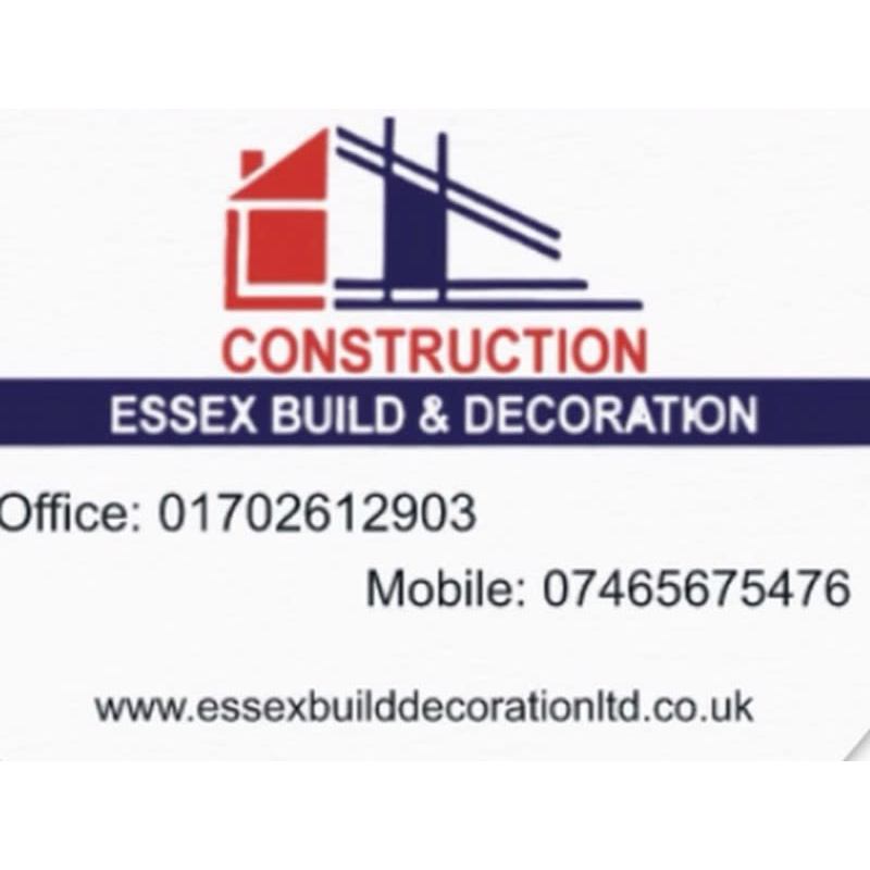 LOGO Essex Build Decoration Ltd Southend-On-Sea 07465 675476