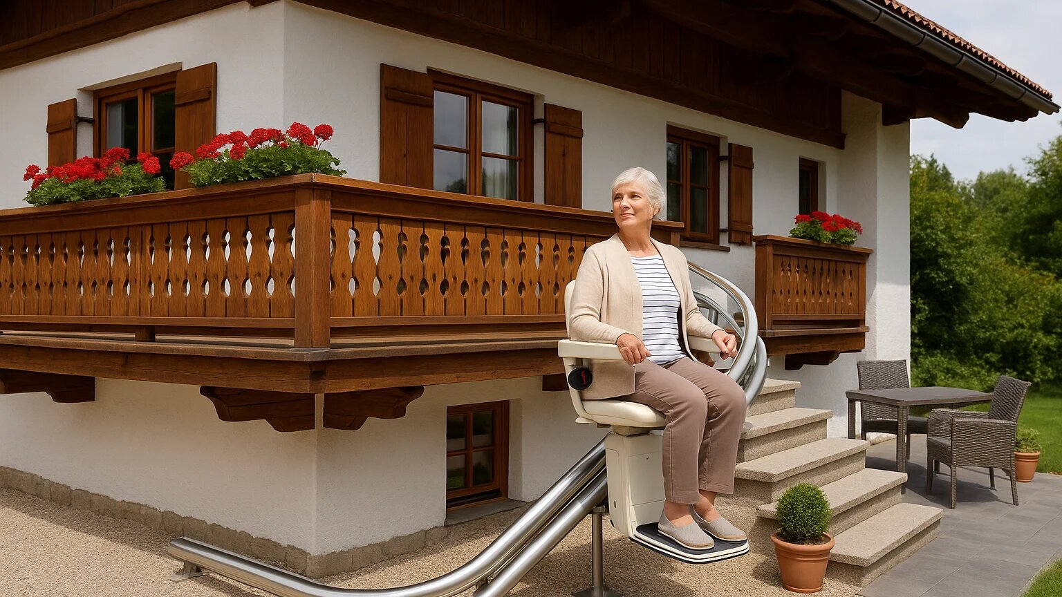 Bilder Bayernlifte Treppenlift