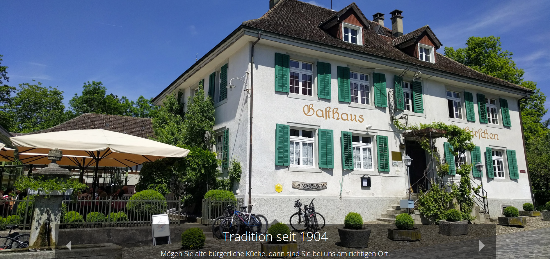 Gasthaus zum Hirschen, Dorfstrasse 13 in Kyburg