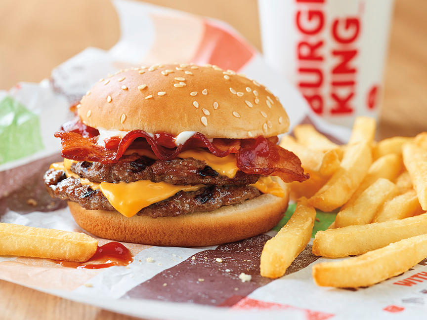 Bacon King Jr Burger King Abington 01223 837295