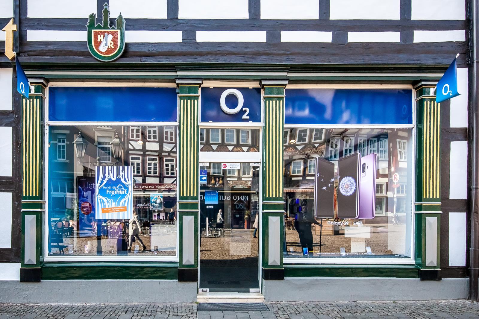 o2 Shop, Marktplatz 12-14 in Einbeck