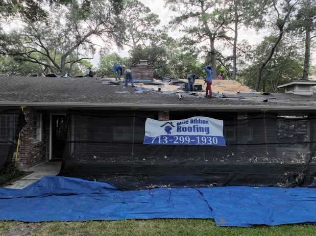 Images Blue Ribbon Roofing LLC - Jersey Village Roof Replacement